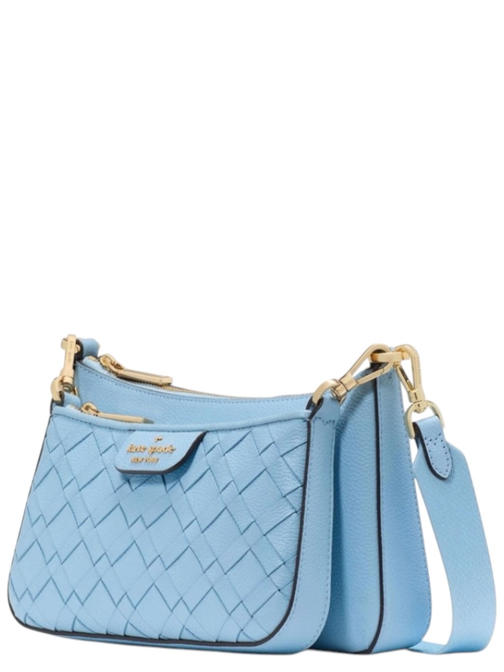 kate spade Duet - 2 Piece Crossbody Set | Montauk Blue with Gold Hardware NWT